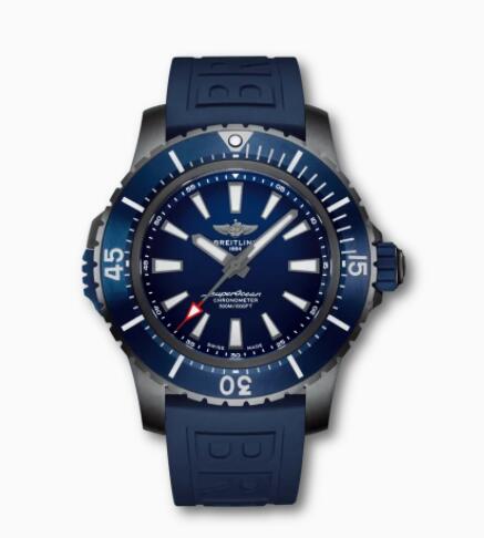Breitling Superocean Automatic 48 DLC-Coated Titanium Blue V17369161C1S1 Replica Watch