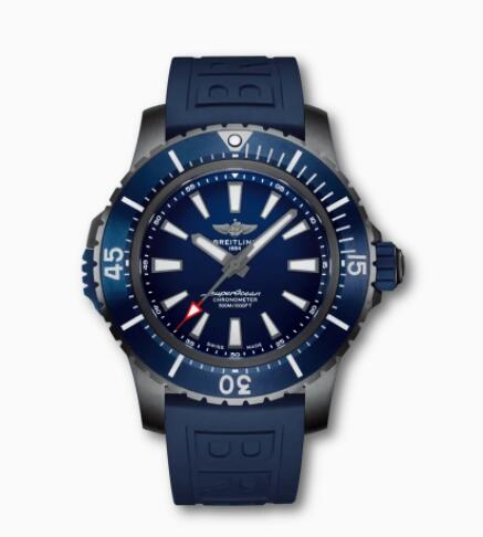Breitling Superocean Automatic 48 DLC-Coated Titanium Blue V17369161C1S1 Replica Watch