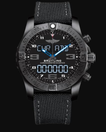 Replica Breitling Exospace B55 DLC-Coated Titanium - Black Watch VB5510H2/BE45/100W/M20BASA.1