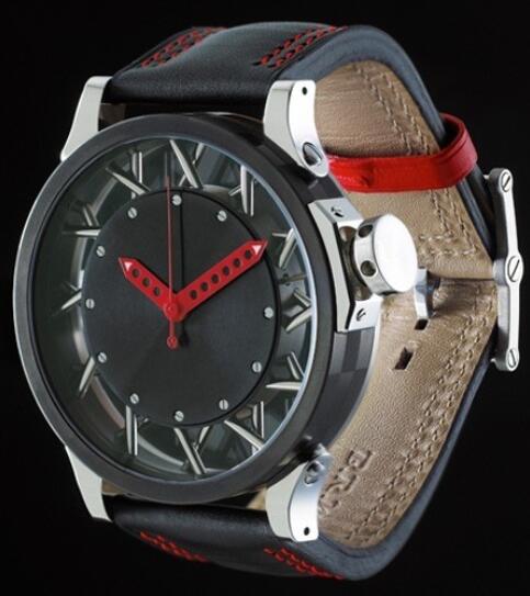 B.R.M Watches Replica Watch B.R.M W50 VINTAGE W50-TNI Black PVD Titanium and Stainless Steel