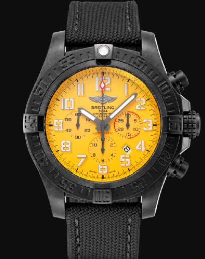 Replica Breitling Avenger Hurricane 12h Breitlight - Yellow Watch XB0170E41I1W1