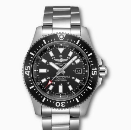 Breitling Superocean 44 Special Stainless Steel Black Y17393101B1A1 Replica Watch