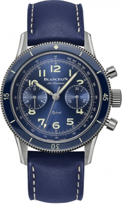 Blancpain Air Command Flyback Chronograph 42.5mm Mens Watch ac02-12b40-63b