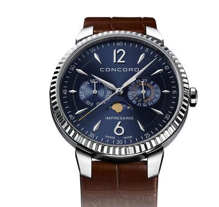 Replica Vintage Concord men's Impresario Stainless Steel Watch Review impresario-0320442